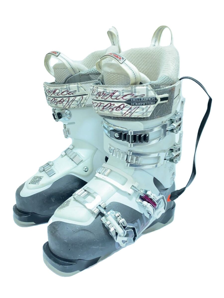【中古】NORDICA◆スキーブーツ/23.5cm/WHT/アダルト//【スポーツ】