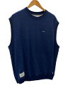 【中古】WTAPS◆ベスト/3/コットン/NVY/無地/221ATDT-CSM35【メンズウェア】