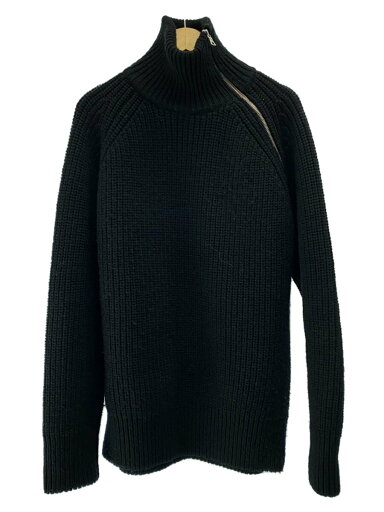 【中古】DRIES VAN NOTEN◆zipper turtleneck knit/virgin wool 100%/L/made in Belgium//【メンズウェア】 【中古】DRIES VAN NOTEN◆zipper turtleneck knit/virgin wool 100%/L/made in Belgium//【メンズウェア】