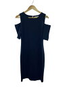 【中古】MICHAEL MICHAEL KORS◆オープンショルダー ドレスワンピース/M/ポリエステル/BLK/JH78WJF1WL【レディースウェア】(4)