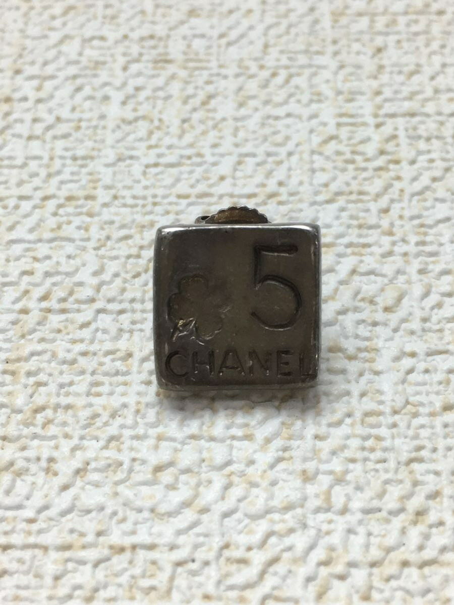 【中古】CHANEL◆ピアス/SV925/SLV/レデ