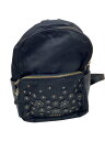 【中古】TOCCA◆リュック/--/BLK/花柄【バッグ】