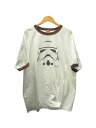 【中古】starwars◆Tシャツ/--/コットン/WHT【メンズウェア】