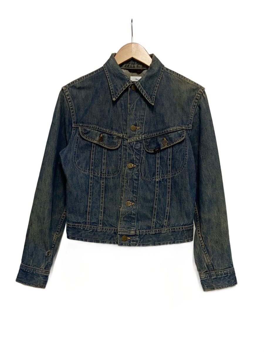 【中古】Lee◆50s/三角赤タグ/ギャラ入/Gジャン/--/デニム/IDG/無地/101-J【レディースウェア】