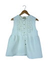 【中古】UNITED ARROWS◆ニットベスト(薄手)/--/ポリエステル/ホワイト/1518-106-1727【レディースウェア】