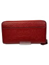 【中古】COACH◆長財布/レザー/RED/総柄/メンズ//【服飾雑貨他】
