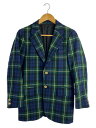 【中古】VAN◆ジャケット/--/ウール/GRN/チェック/165-84-73【メンズウェア】(4)