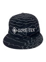 【中古】NEW ERA◆キャップ/--/ナイロン/BLK/総柄/メンズ【服飾雑貨他】