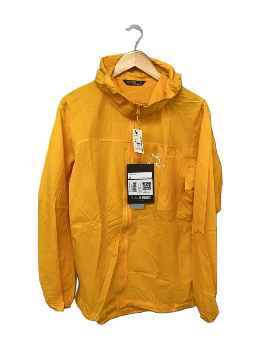 【中古】ARC’TERYX◆SQUAMISH HOODY M/マウンテンパーカ/L/ナイロン/イエロー/無地/X000007411//【メンズウェア】