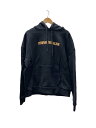 【中古】genzai◆パーカー/L/コットン/BLK/無地/gz1063【メンズウェア】