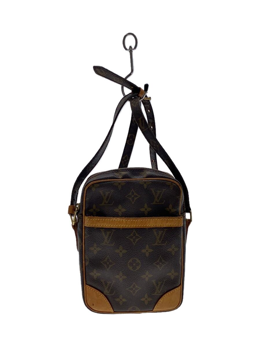 【中古】LOUIS VUITTON◆2)ダヌーブ_モノグラム・キャンバス_BRW/PVC/BRW【バッグ】