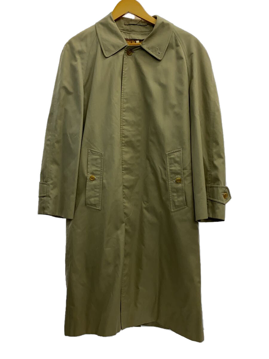 【中古】BURBERRYS◆イングランド製コート/44/ウール/BEG/無地【メンズウェア】