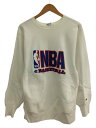 【中古】Champion◆スウェット/XL/コットン/WHT/90s/Reverse Weave/NBA/【メンズウェア】