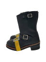 【中古】Hawkins◆エンジニアブーツ/US6/BLK【シューズ】