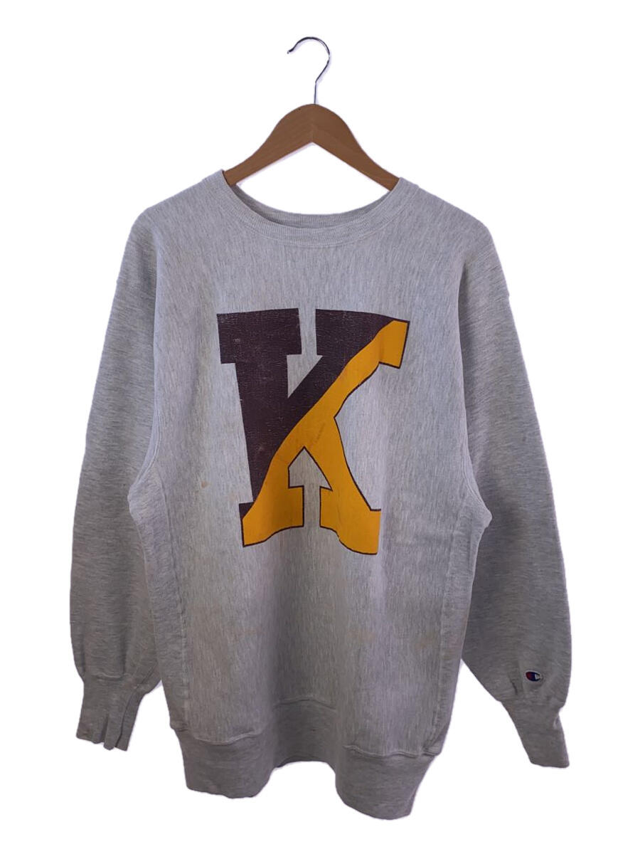 【中古】Champion◆スウェット/XXL/コットン/GRY【メンズウェア】