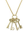 【中古】kate spade new york◆ネックレス/GLD/トップ有/レディース【服飾雑貨他】