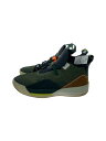 【中古】NIKE◆AIR JORDAN XXXIII NRG/エアジョーダン/カーキ/CD5965-300/27cm/カーキ【シューズ】(4)