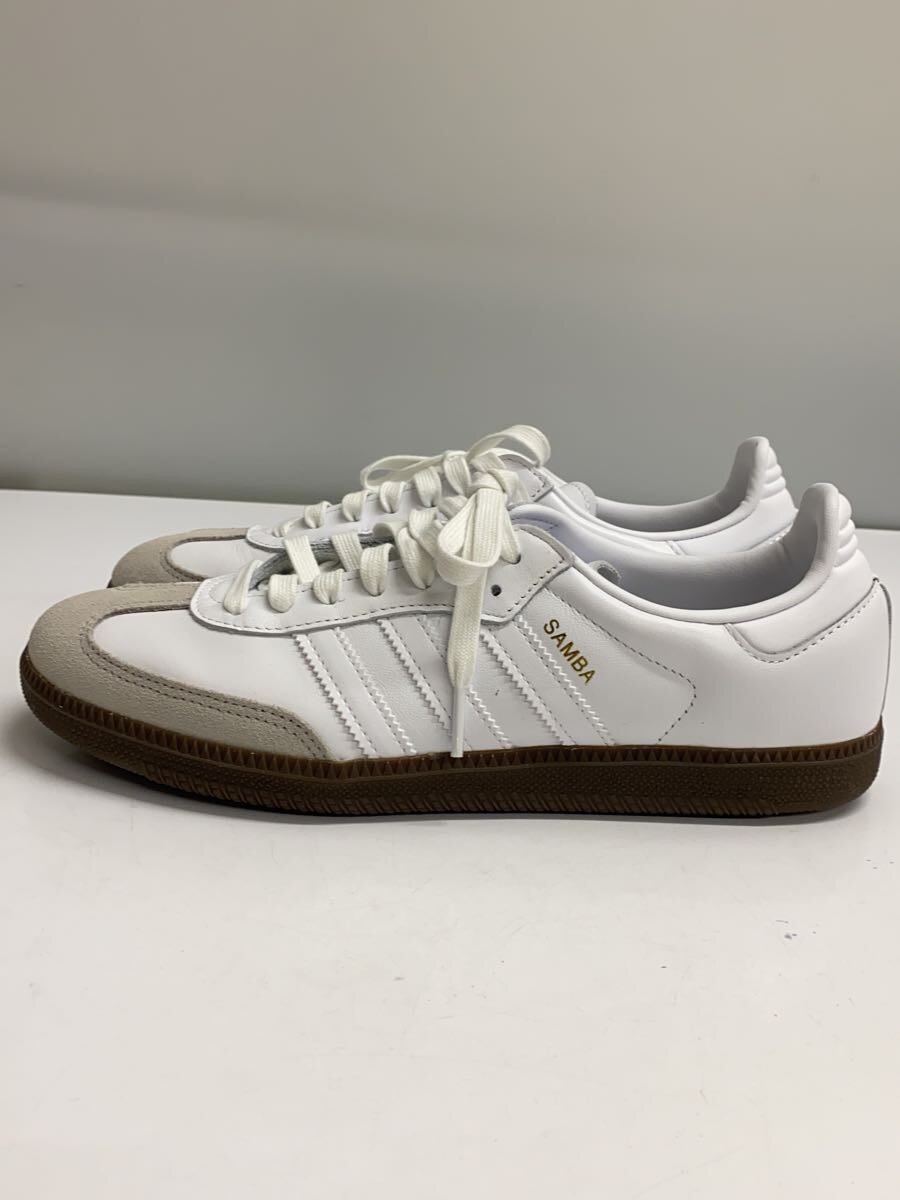 adidas◆ローカットスニーカー/26.5cm/ホワイト/レザー/IE3439
