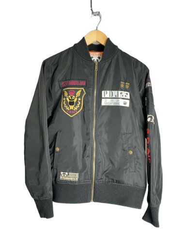 【中古】PANDIESTA JAPAN◆ブルゾン/M/ナイロン/BLK【メンズウェア】 【中古】PANDIESTA JAPAN◆ブルゾン/M/ナイロン/BLK【メンズウェア】