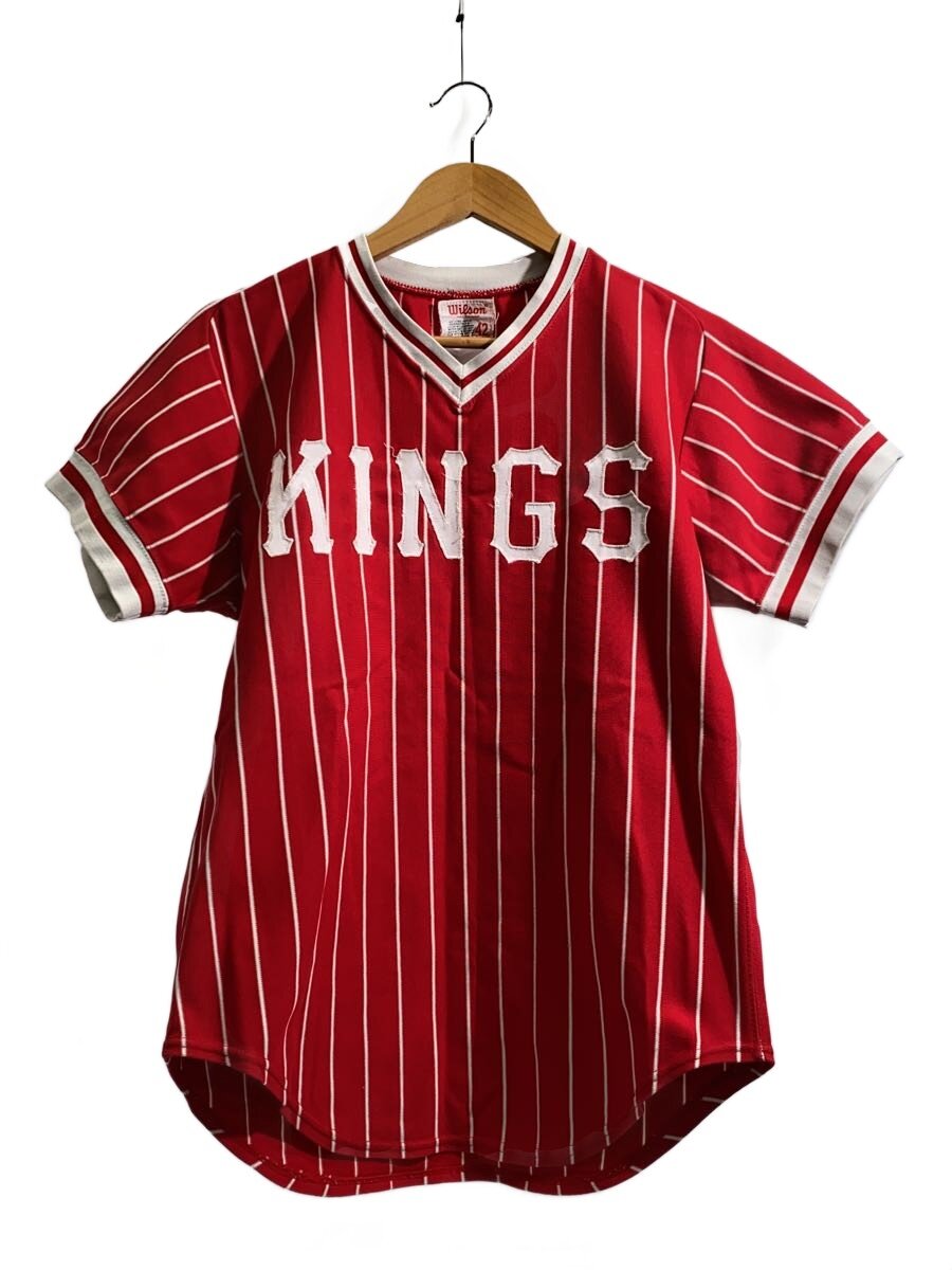 【中古】Wilson◆トップス/42/--/RED【メンズウェア】