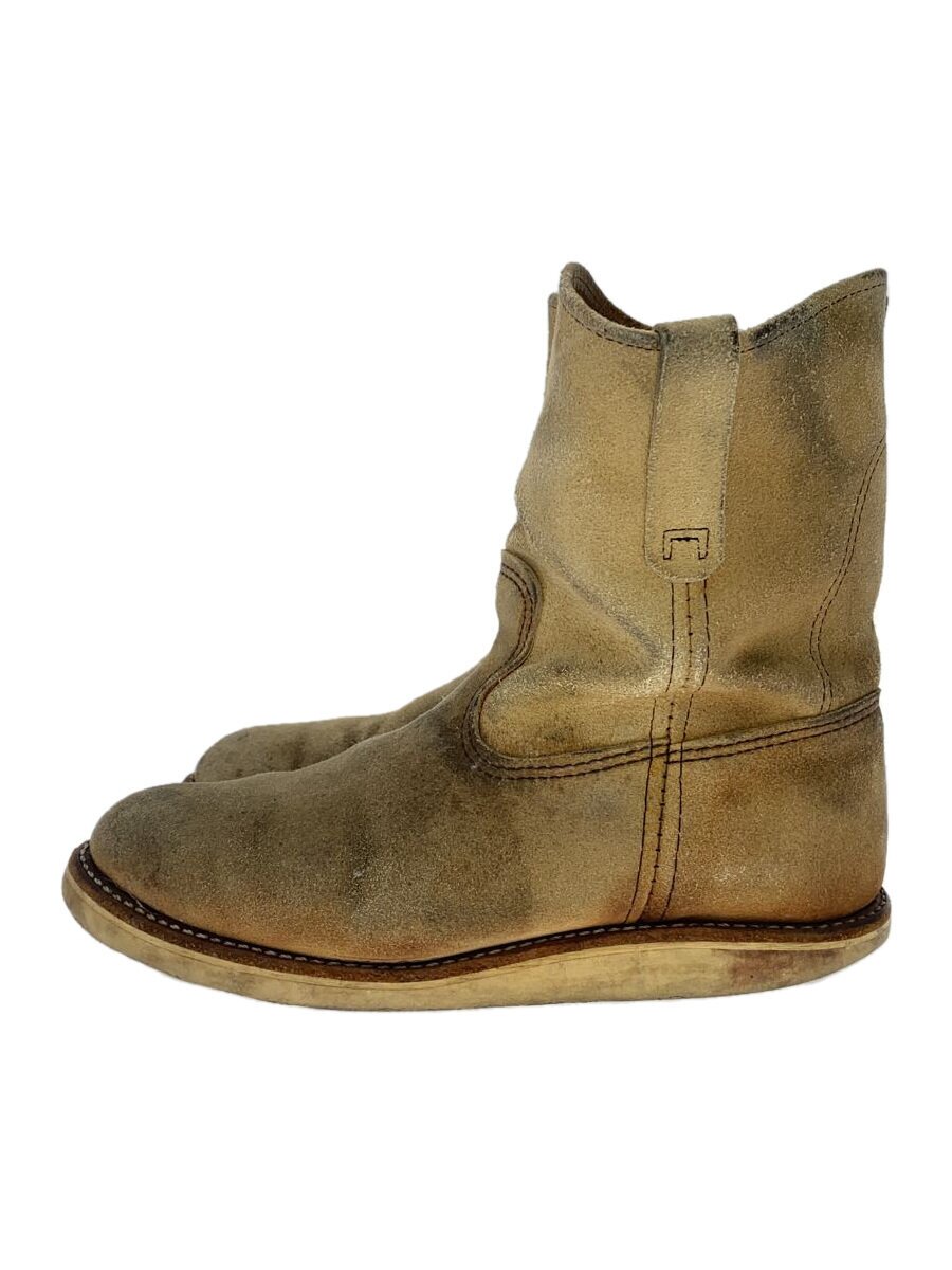 Engineer - 【中古】RED WING◆ペコスブーツ/US9/KHK/レザー/8168//【シューズ】
