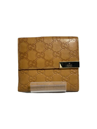 【中古】GUCCI◆2つ折り財布/レザー/BRW/レディース/257015・496085【服飾雑貨他】 【中古】GUCCI◆2つ折り財布/レザー/BRW/レディース/257015・496085【服飾雑貨他】