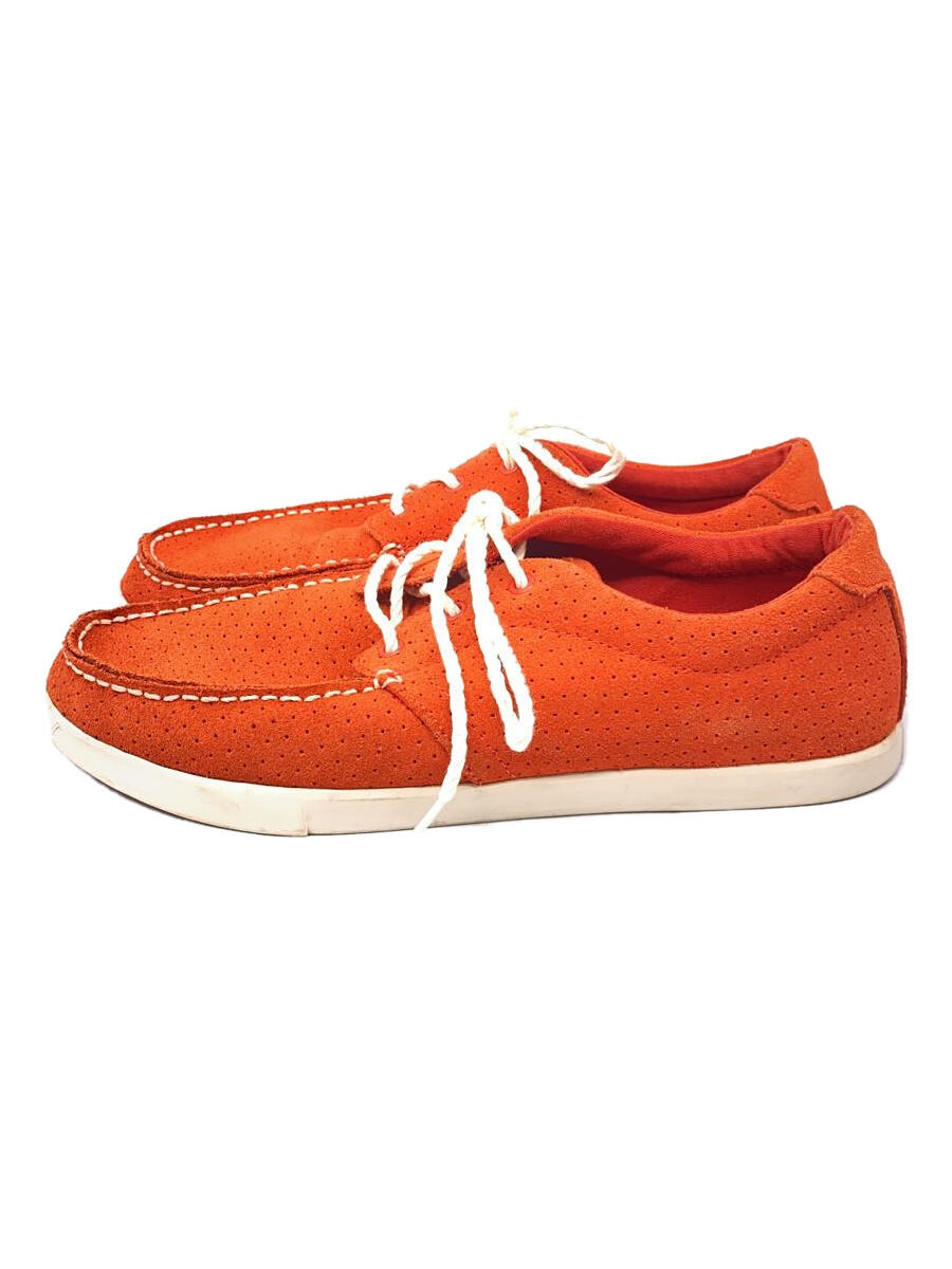 【中古】GRAVIS グラヴィス/デッキシューズ/SKIPPER LX/27cm/オレンジ【シューズ】