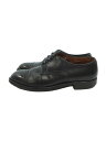 【中古】Alden◆シューズ/US8.5/BLK/馬革/別注/キャップトゥ/レザーシューズ/55909/ビジネスシュース【シューズ】