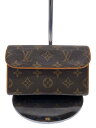 【中古】LOUIS VUITTON◆ポシェット・フロランティーヌ_モノグラム・キャンバス_BRW/PVC/BRW【バッグ】