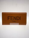 【中古】FENDI◆長財布/--/BRW/無地/メンズ【服飾雑貨他】(4)