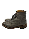 【中古】Tricker’s◆レースアップブーツ/UK4.5/GRY/レザー【シューズ】
