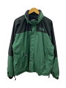 【中古】THE NORTH FACE◆90s/マウンテンパーカ/Hydrenaline/XL/ナイロン/GRN【メンズウェア】