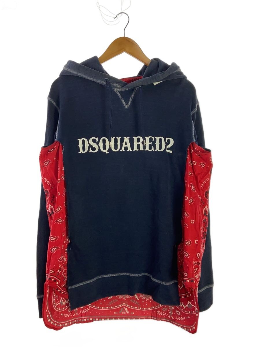 【ブランド】DSQUARED2 【ブランドカナ】ディースクエアード 【型番】 【程度】B 【サイズ】S 【メインカラー】ネイビー 【素材・生地】コットン 【キーワード】　　　/ 2026/07/09 セカンドストリート学芸大学店【4430】【中古】DSQUARED2◆18AW/Paisley shirt layered P/O Logo Hoodie ブランド DSQUARED2 型番 カラー ネイビー 柄 素材・生地 コットン>色・素材について サイズ S>サイズ表示について 実寸（cm） 【ジャケット】 肩幅：/ / 身幅：63 / 着丈：79 / 袖丈：/ / ゆき：97 【その他】 その他サイズ：/ 商品は　セカンドストリート学芸大学店の店頭にて販売しております。商品に関するお問合わせは、お電話(TEL:03-5720-8251)にて、問合わせ番号：2332592265207をお伝えください。 配送方法やお支払い方法に関するお問い合わせは、サポートセンターまでご連絡をお願いします。 ※お電話の対応は営業時間内のみとなります。お問い合わせフォームでお問い合わせの際はご注文番号をご記入下さい この商品に関する出品店舗からのコメント フードに汚れと色褪せがございます。