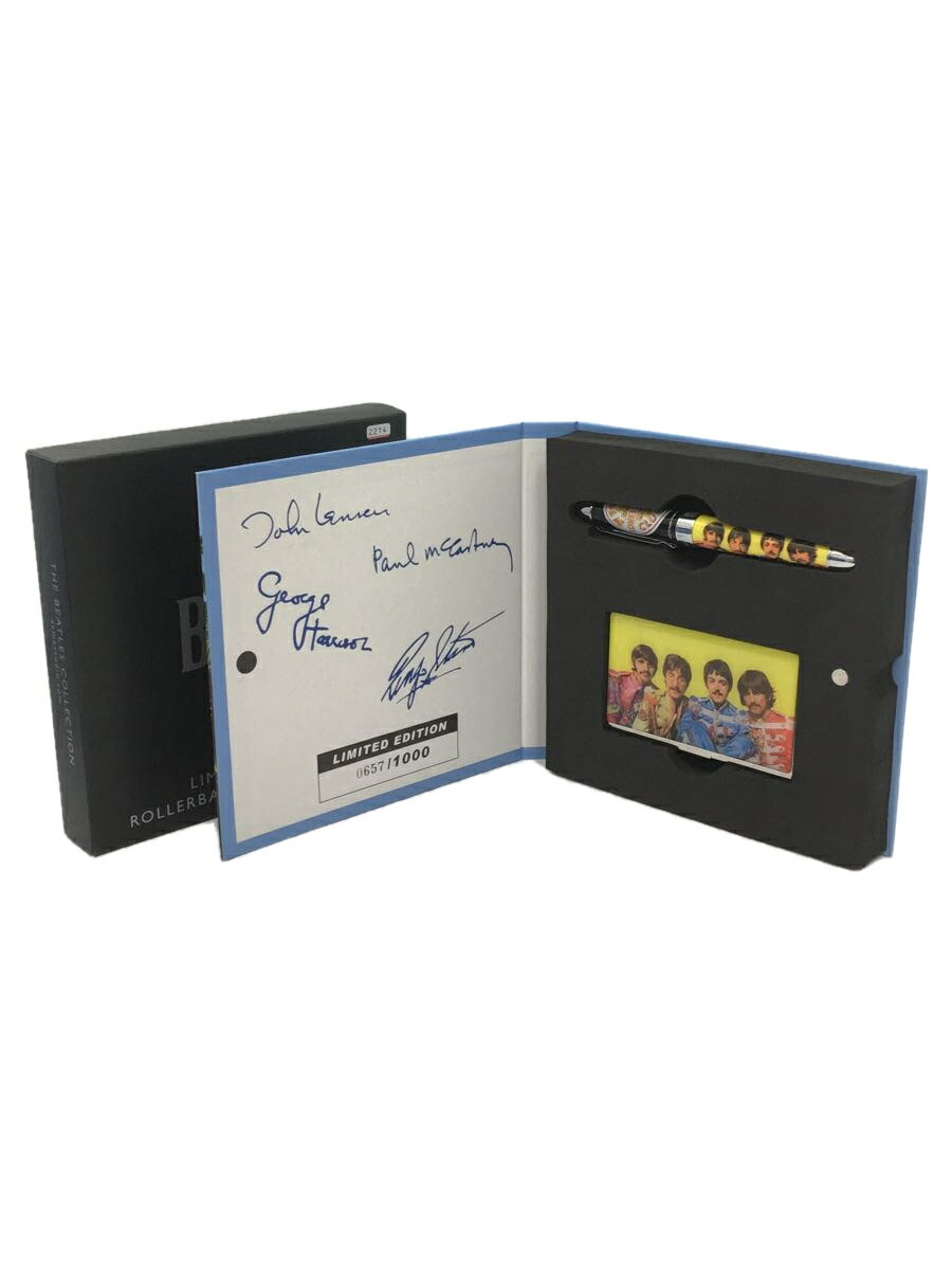 【中古】THE BEATLES/文具/ローラーボールペン&カードケースセット SGT PEPPERS LONELY【インテリア小物・日用雑貨】