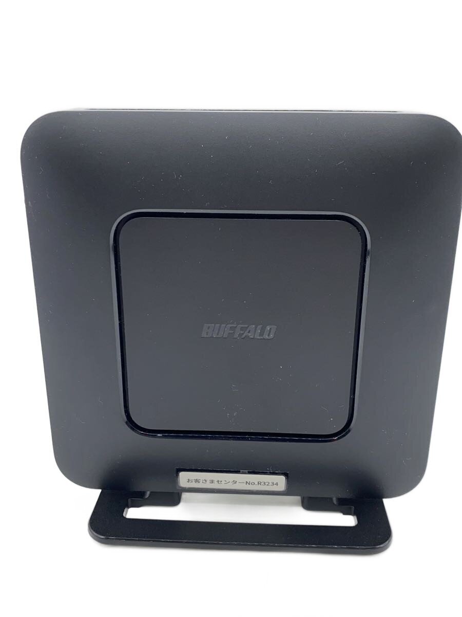 【中古】BUFFALO◆無線LANルーター(Wi-Fiルーター) WSR-1800AX4S-BK【パソコン】