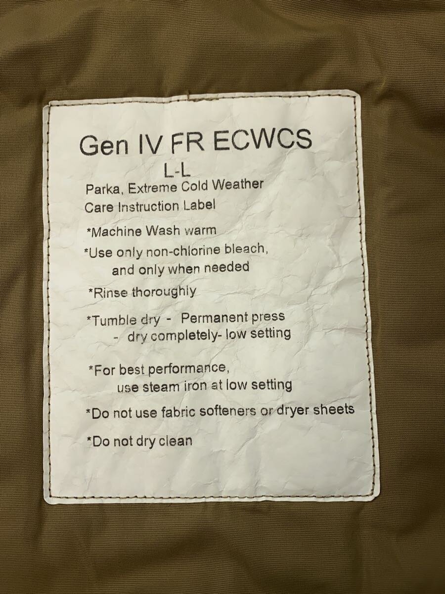 【中古】US.ARMY◆ミリタリージャケット/L/ナイロン/ECWCS GEN IV LEVEL7【メンズウェア】