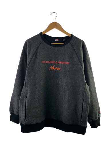 【中古】NANGA◆エコハイブリッドザバランススウェット/M/ポリエステル/GRY/NW2331-1F229【メンズウェア】 【中古】NANGA◆エコハイブリッドザバランススウェット/M/ポリエステル/GRY/NW2331-1F229【メンズウェア】