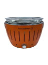 【中古】LOTUSGRILL S/無煙炭火バーベキューグリル/オレンジ【スポーツ】