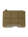 【中古】BOTTEGA VENETA◆2つ折り財布_マキシイントレチャート【服飾雑貨他】