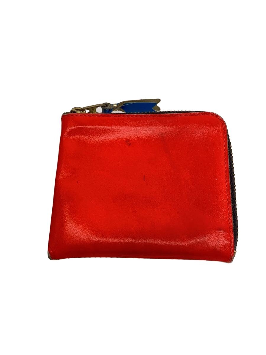 Rakuten - 【中古】COMME des GARCONS◆2つ折り財布/レザー/マルチカラー/バイカラー/無地/メンズ【服飾雑貨他】