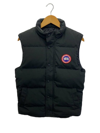 【中古】CANADA GOOSE◆ダウンベスト/S/ポリエステル/BLK/4151M【メンズウェア】 【中古】CANADA GOOSE◆ダウンベスト/S/ポリエステル/BLK/4151M【メンズウェア】