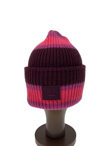 【中古】Acne Studios(Acne)◆Small Face Logo/ニットキャップ/--/ウール/PNK/レディース/fa-ux-hats000065【服飾雑貨他】 【中古】Acne Studios(Acne)◆Small Face Logo/ニットキャップ/--/ウール/PNK/レディース/fa-ux-hats000065【服飾雑貨他】