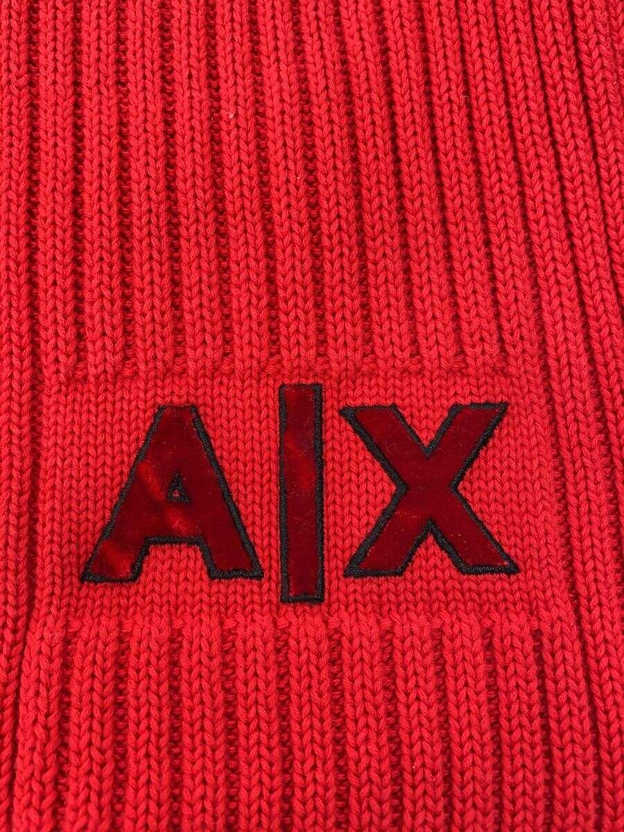 【中古】ARMANI EXCHANGE◆マフラー/コットン/RED/無地/レディース/6A017 944004【服飾雑貨他】 2