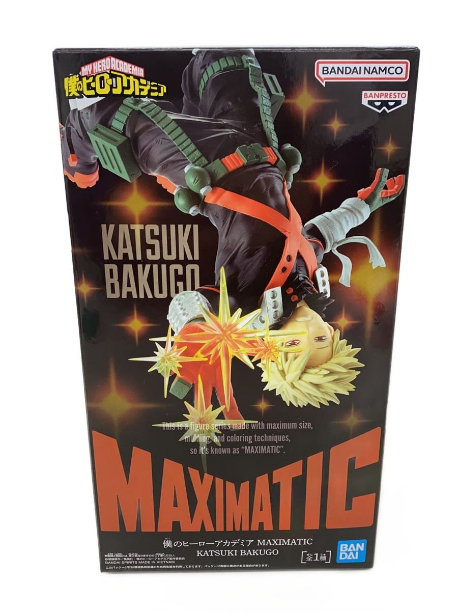 【中古】BANDAI SPIRITS◆フィギュア/僕のヒーローアカデミア MAXIMATIC KATSUKI BAKUGO//【ホビー】