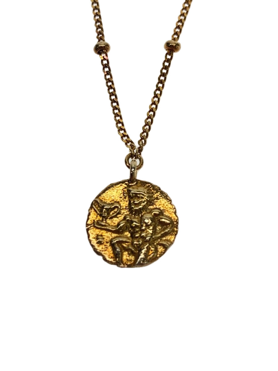 【中古】MARIHA◆Ancient Memories/Zeus/Vaseスタッドチェーン47cm/SV925/23091250002610【服飾雑貨他】