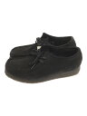 【中古】Clarks◆シューズ/26.5cm/BLK/スウェード/26773【シューズ】