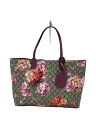 【中古】GUCCI◆トートバッグ_GGブルームス/レザー/BEG【バッグ】