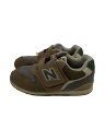 【中古】NEW BALANCE◆キッズ靴/16.5cm/スニーカー/BRW/IZ996MA3【キッズ】