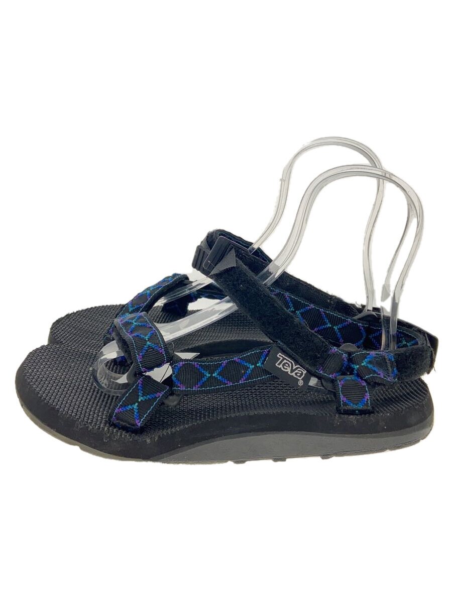 【中古】Teva◆サンダル/--/BLK【シューズ】の商品画像