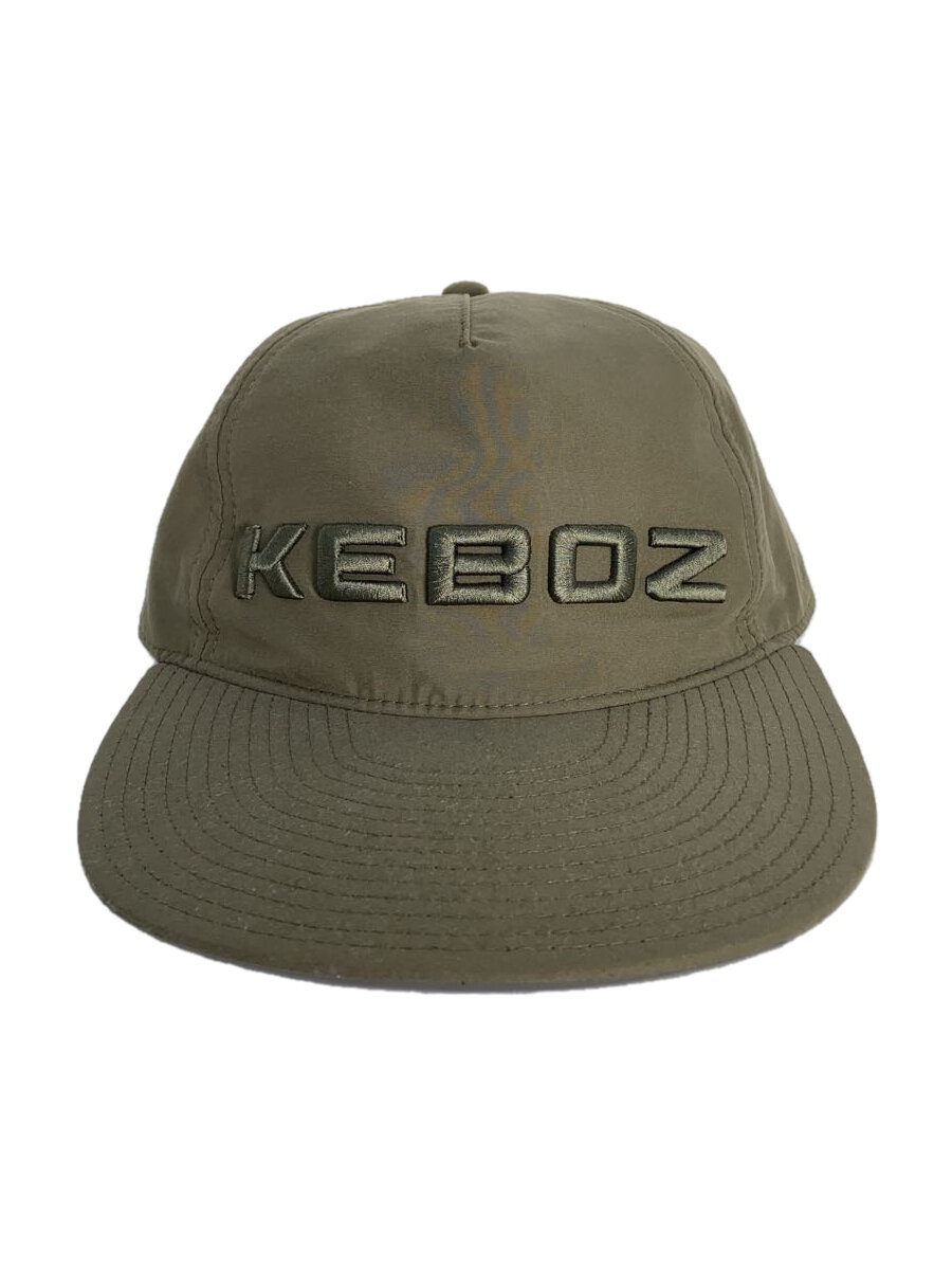【中古】Keboz◆キャップ/FREE/ナイロン/KHK/メンズ/KAC LONG BILL CAP【服飾雑貨他】